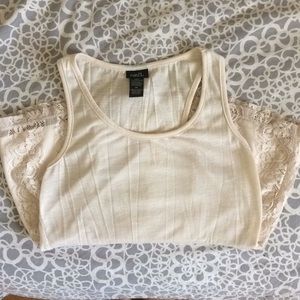 Preplum crochet tank